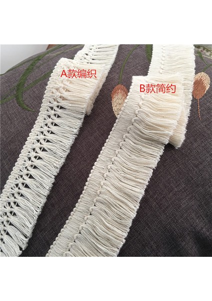 D 5cm Beyaz Stil 6 Yards .5cm Genişlik Güzel Pamuklu Fringe Dantel Bej Püskül Dantel Trim Püskül Perde Dantel Dikiş El Sanatları Malzemesi Z1223 (Yurt Dışından) fiyatları