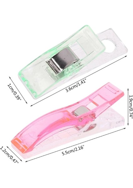 12 100 Adet Tarzı Et Patchwork Dikiş Kapitone Körleme Için Çok Amaçlı Uzun Kuyruk Klipsleri (Yurt Dışından) modelleri