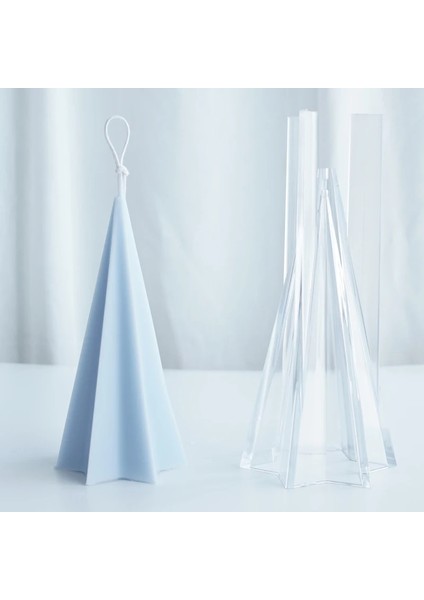 Bir Stil El Yapımı Mum Kalıbı Konik Pentagram Koni Pentagram Koni Altıgen Yıldız Koni Mum Kalıbı Yapı Şekli Mum Plastik Kalıp (Yurt Dışından) modelleri