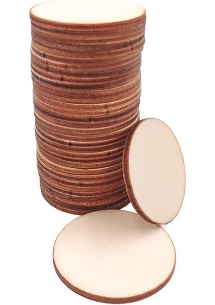 20 Adet 5cm 1.96 Inç Tarzı Bitmemiş Ahşap Yuvarlak Daireler Yüzük El Sanatları Kartı Scrapbooking Dıy Süsleme Sanatları Dekoratif El Sanatları Yapımı (Yurt Dışından) fırsatları