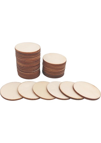 20 Adet 5cm 1.96 Inç Tarzı Bitmemiş Ahşap Yuvarlak Daireler Yüzük El Sanatları Kartı Scrapbooking Dıy Süsleme Sanatları Dekoratif El Sanatları Yapımı (Yurt Dışından) indirimleri