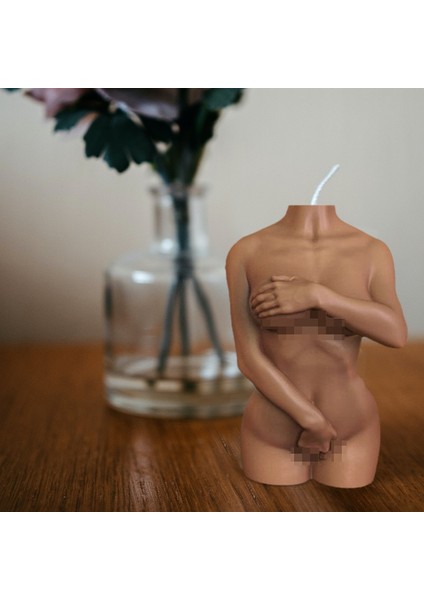Ben Stil 3D Vücut Silikon Kalıp Dıy Silikon Vücut Mum Reçine Kalıp Yapımı Sabun Aromaterapi Alçı Epoksi Kalıp Ev Dekorasyon El Sanatları (Yurt Dışından)