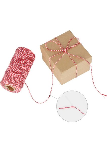 No.19 Tarzı Pamuklu Ip Pamuklu Kordon Fırıncılar Sicim Ip Kordon Şişesi Hediye Kutusu Dekor El Sanatları (Yurt Dışından) fiyatları