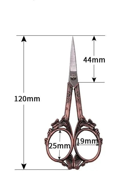 07-12X4.4CM Stili Paslanmaz Çelik Vintage Ors Dikiş Kumaş Kesici Nakış Veya Kuyruk Ipliği Veya Dikiş Makası Için Aletler (Yurt Dışından) indirimleri
