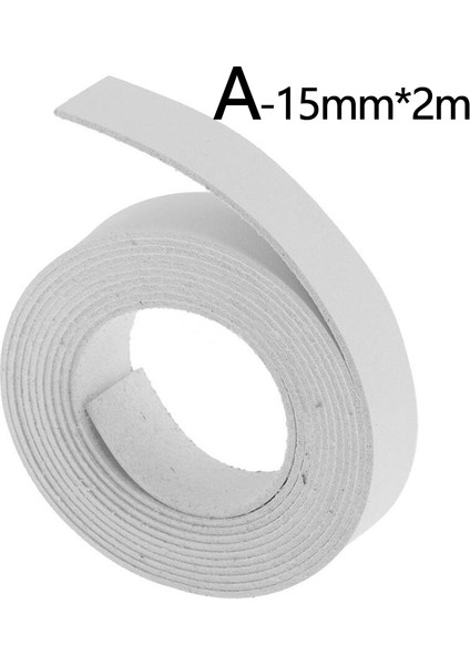 Bir Stil 2 Metre Uzunluk Siyah Deri Şerit Ağır Dokuma Kayış Kalın Sırt Çantası Kemer Giyim Dikiş El Yapımı Dıy Malzeme Aksesuar (Yurt Dışından)