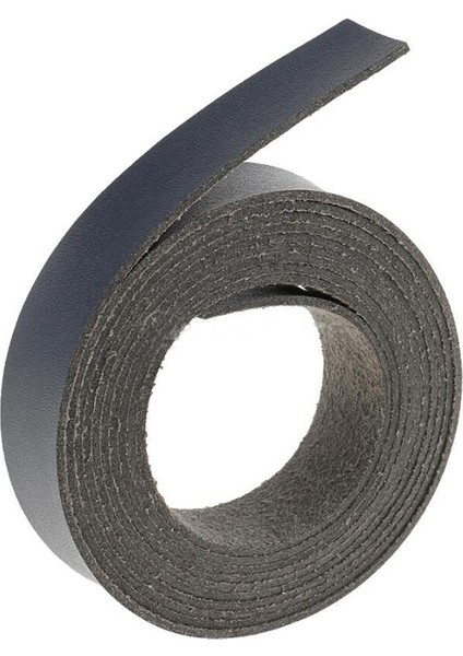 Bir Stil 2 Metre Uzunluk Siyah Deri Şerit Ağır Dokuma Kayış Kalın Sırt Çantası Kemer Giyim Dikiş El Yapımı Dıy Malzeme Aksesuar (Yurt Dışından)