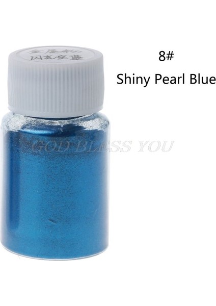 No.8 Stili Bakır Metalik Boya Toz Alçı Mücevherli Metal Tonları Mika Inci Tozu Pigment Boya Epoksi Reçine Sabun Yapımı (Yurt Dışından)