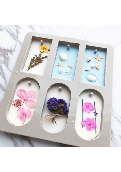 Bir Stil Silikon Sabun Kalıbı El Yapımı Sabun Yapma Formları Kalıp Oval Yuvarlak Kare 6 Delik Balmumu Alçı Dıy Kalıpları El Zanaat Malzemeleri (Yurt Dışından) fırsatları