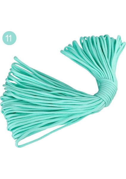No.11 Stili 100FT Colorfull Aracord 5mm Paraşüt Kordonları Ipi Çadır Halat 7 Telleri 31 Metre Yards Yürüyüş Kamp Halatları Için Paracord (Yurt Dışından)
