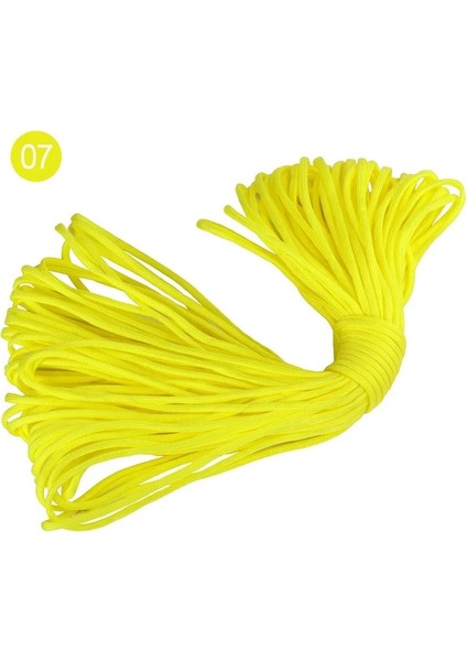 No.7 Tarzı 100FT Colorfull Aracord 5mm Paraşüt Kordonları Ipi Çadır Halat 7 Telleri 31 Metre Yards Yürüyüş Kamp Halatları Için Paracord (Yurt Dışından)
