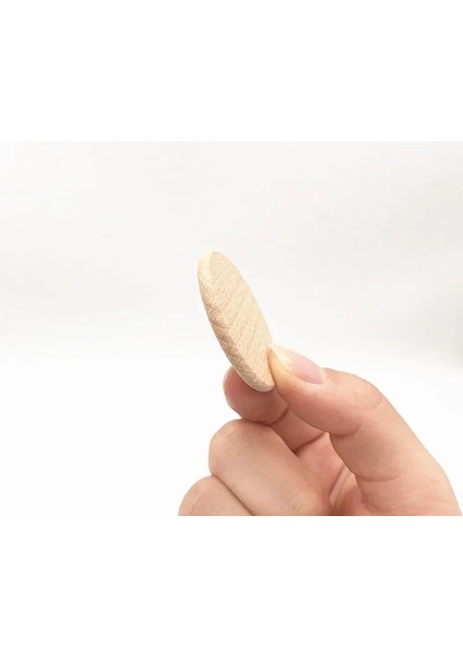30 Adet 2.5CMX8MM Stili Bitmemiş Arı Boş Kayın Madeni Paraları Ahşap Dldren's Ahşap Oyuncaklar (Yurt Dışından) modelleri