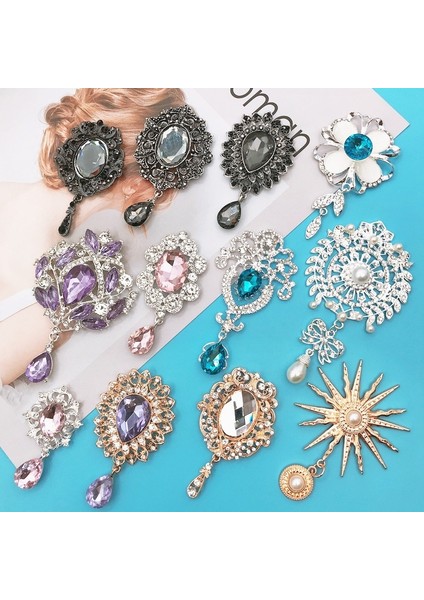 No.5 Tarzı Lkeran Lot 34 Stilleri Yaratıcı Diy Rhinestone Kolye Düğün Dekorasyon Için Broş Düğmeler Metal Saç Yay Craft Aksesuar (Yurt Dışından) fiyatları