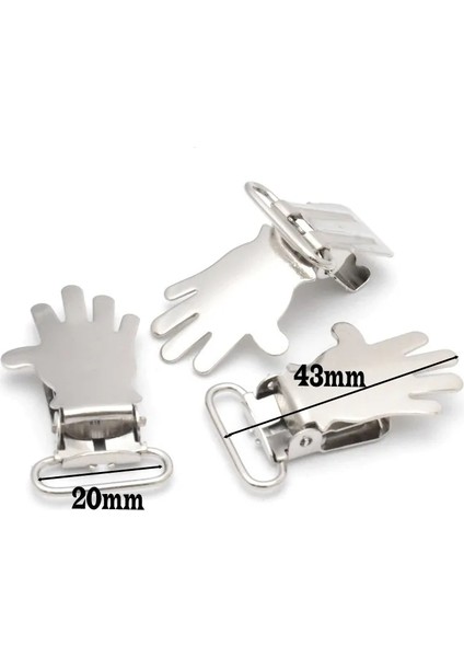 No.10 Tarzı Acifier Klip Kurşunsuz Metal Bebek Tutacağı Yatıştırıcı Emzik Çok Renkli Mam Bebek Kukla Klipleri Meme Uçları Tutucu Bebek Emziği (Yurt Dışından)