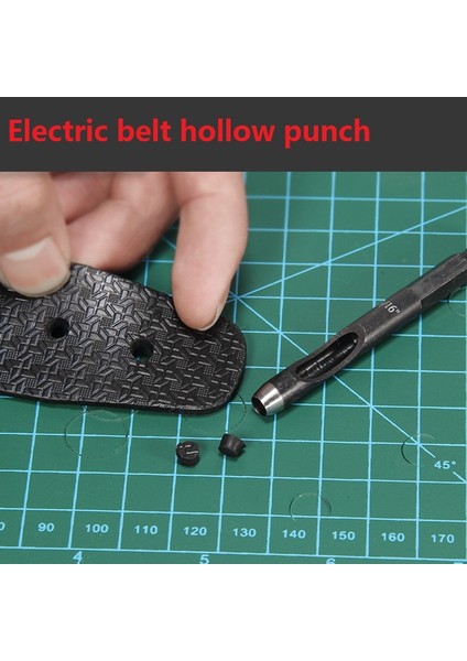 11 mm Tarzı Kumaş, Kağıt, Karton, Conta Malzemesi, Keçe, Kauçuk, Plastik ve Deri Kayış Matkapları Için Elektrikli Delme Makinesi (Yurt Dışından) fırsatları