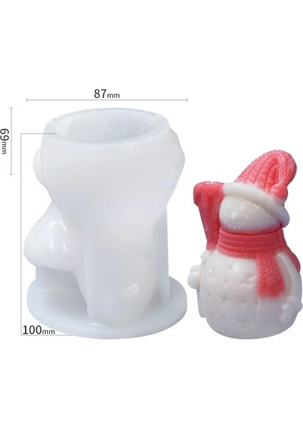 x Stili Noel Ağacı Mum Kalıpları Epoksi Reçine Döküm Kalıpları Çam Ağacı Silikon Mum Yapımı Dıy Festivali El Sanatları Ev Dekorasyonu Yapımı (Yurt Dışından)