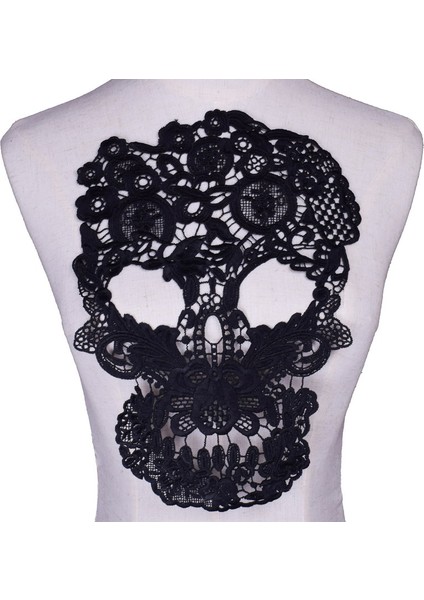 No.28 Stili Siyah Nakış Venise Dantel Yaka Yaka Süsleme Dikiş Aplike Trimler Dantel Kumaş Elbise Malzemeleri Scrapbooking (Yurt Dışından) fırsatları