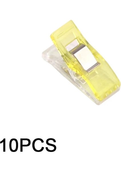 Sarı Stil Ewing Klipsler Plastik Kelepçeler Kapitone Crafting Crocheting Örgü Konfeksiyon Klipsleri Çeşitli Renkler Bağlama Klipsleri Kağıt Kumaş (Yurt Dışından)