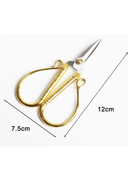 No.8 Stili Paslanmaz Çelik Vintage Ors Dikiş Kumaş Kesici Nakış Veya Kuyruk Ipliği Veya Dikiş Makası Için Aletler (Yurt Dışından)