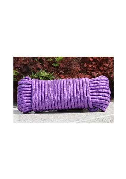 Mor Tarzı 10METERSLOT 6mm Katı Paraşüt Kordonu Ipi Halat Mil Spec Tip Bir Strand Tırmanma Kampı Hayatta Kalma Ekipmanları Paracord (Yurt Dışından)