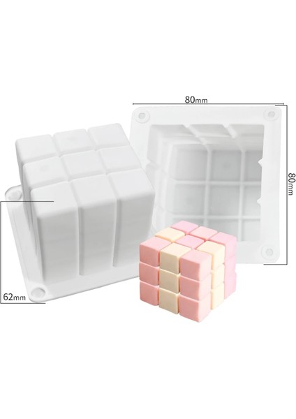 Dg-94 Stili 3D Yumurta Mum Kalıbı Dıy El Yapımı Kokulu Mum Yapımı Silikon Kalıp Çikolata Fondan Kek Kalıbı Formu Sabun Yapımı Zanaat Malzemeleri (Yurt Dışından)