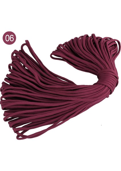 No.14 Tarzı 100FT Colorfull Aracord 5mm Paraşüt Kordonları Ipi Çadır Halat 7 Telleri 31 Metre Yards Yürüyüş Kamp Halatları Için Paracord (Yurt Dışından)