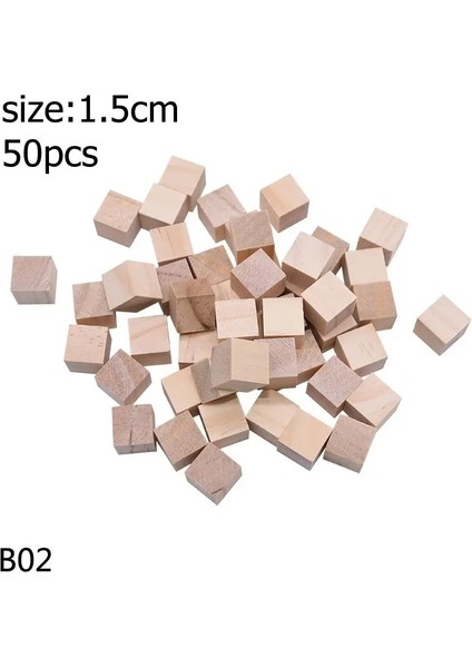 S02-1.5CM-50PCS Tarzı Doğal Yuvarlak Ahşap Dilimler Kalp Yumurta Boş Bitmemiş Ahşap El Yapımı El Sanatları Asılı Etiket Dıy Ahşap Scrapbooking Ev Dekorasyon (Yurt Dışından)