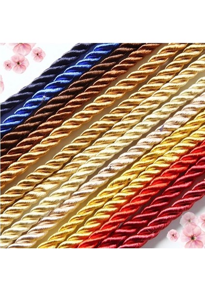 No.22 Tarzı 10 Yards Paracord Halat Strand Polipropilen Halat Ev Dekorasyon Aksesuarları Bilezik Rustik Ev Dekorasyonu Için Halat (Yurt Dışından)