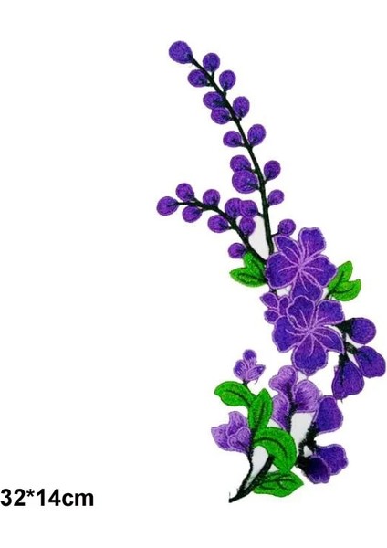 24 1 Adet Tarzı Çiçek Giyim Için Yamalar Dikmek Işlemeli Giysi Aplike Nakış Yama Giysi Cheongsam Dıy Aksesuar (Yurt Dışından)