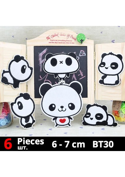 BT30 Set Stili Sevimli Anime Karikatür Çocuk Giyim Için Yamalar Üzerinde Ütü Etiket Nakış Yama Üzerinde Dikmek Giysi Aplike Çizgili Mix Lot (Yurt Dışından)