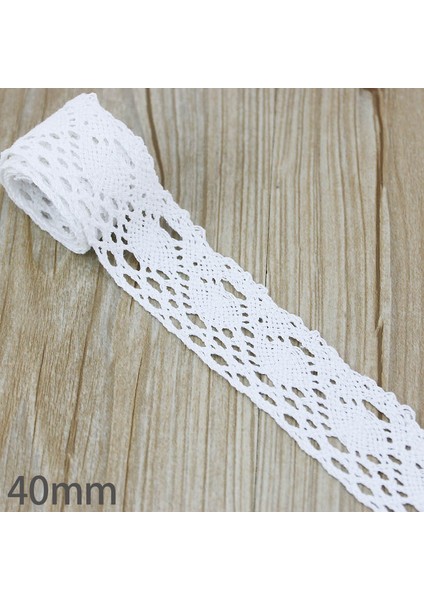 No.14 Tarzı (5 Metreroll) Beyaz Pamuk Işlemeli Dantel Net Kurdela Kumaş Trim Dıy Süslemeleri Dikiş El Yapımı Zanaat Malzemeleri (Yurt Dışından) fırsatları