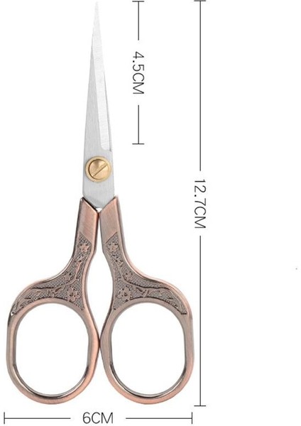 Erik Çiçeği 13 Tarzı Paslanmaz Çelik Vintage Ors Dikiş Kumaş Kesici Nakış Veya Kuyruk Ipliği Veya Dikiş Makası Için Aletler (Yurt Dışından)