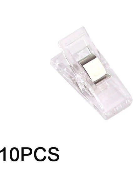 Şeffaf Stil Ewing Klipsler Plastik Kelepçeler Kapitone Crafting Crocheting Örgü Konfeksiyon Klipsleri Çeşitli Renkler Bağlama Klipsleri Kağıt Kumaş (Yurt Dışından)