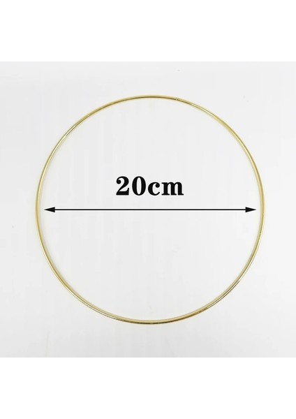 Metal 20CM Tarzı Doğal Ahşap Diş Çıkarma Boncuk Ahşap Halka Sopa Çocuk Çocuklar Dıy Ahşap Takı Yapımı El Sanatları Dreamcatcher Makrome Aksesuarları (Yurt Dışından)