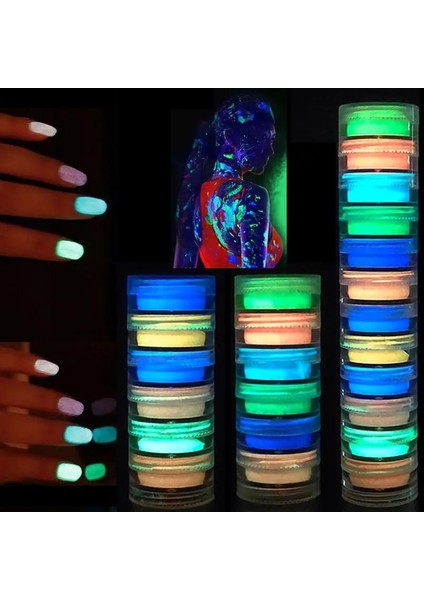 No.2 Tarzı Karanlık Alay Aydınlık Toz Uv Reçine Epoksi Takı Yapımında Glow (Yurt Dışından) fiyatları