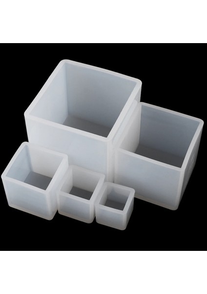 6.5cm Tarzı Silikon Kalıp Şeffaf Kare Küp Kristal Uv Epoksi Reçine Kalıpları Dıy El Yapımı Kolye Dıy Craft Takı Yapımı Malzemeleri (Yurt Dışından) fiyatları
