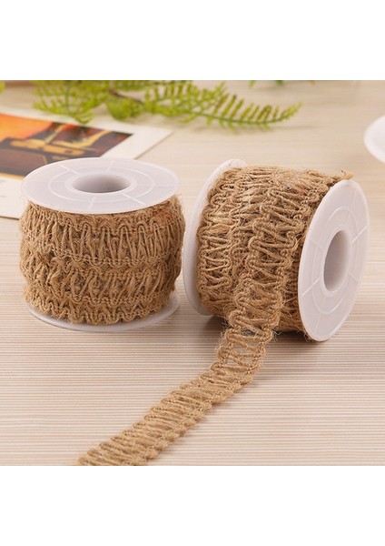 C Stili 5 M Doğal Çuval Bezi Hessen Jüt Sicim Kordon Keten Halat Dize Hediye Paketleme Dizeleri Düğün Parti Dıy Dekoratif Makrome Keten Halat (Yurt Dışından) modelleri