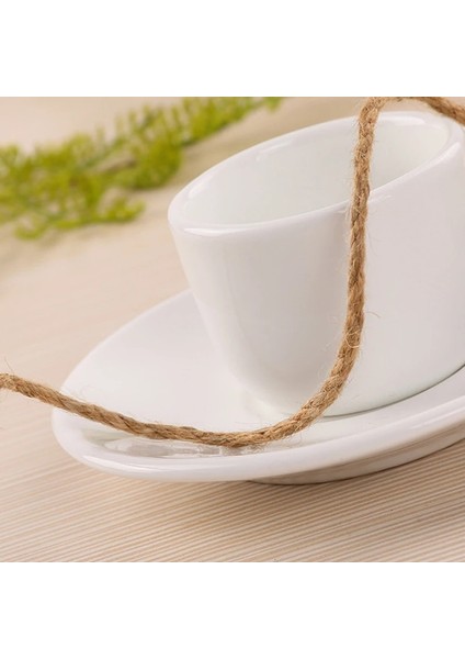 C Stili 5 M Doğal Çuval Bezi Hessen Jüt Sicim Kordon Keten Halat Dize Hediye Paketleme Dizeleri Düğün Parti Dıy Dekoratif Makrome Keten Halat (Yurt Dışından) indirimleri