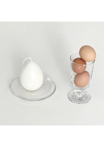 Yumurta Stili 3D Simülasyon Yumurta Mum Kalıbı Dıy Ördek Yumurta Kaz Yumurta Şekli Mum Yapımı Silikon Kalıp El Yapımı Köpük Sabun Kalıpları Ev Dekorasyonu (Yurt Dışından) indirimleri