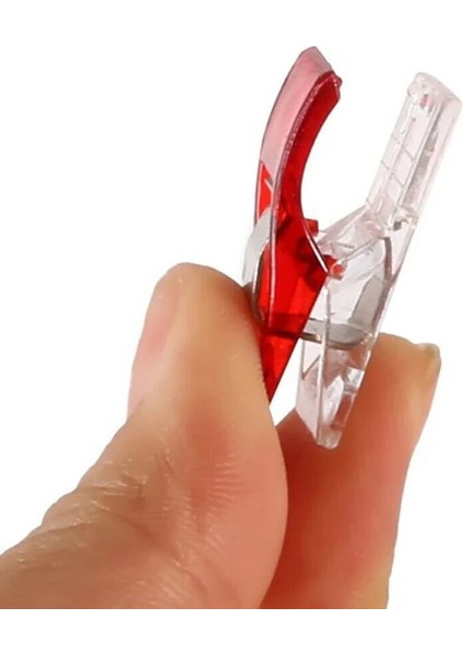 Şeffaf Stil Ewing Klipsler Plastik Kelepçeler Kapitone Crafting Crocheting Örgü Konfeksiyon Klipsleri Çeşitli Renkler Bağlama Klipsleri Kağıt Kumaş (Yurt Dışından) fırsatları