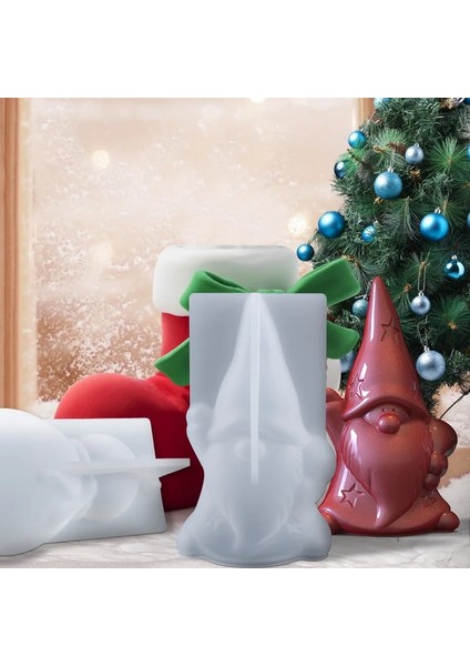 Kardan Adam Stili Yeni Dıy Kristal Epoksi Kalıp Noel Baba Kardan Adam Mum Silikon Kalıplar Sabun Noel Ağacı Mum Yapımı Set Ev Dekorasyon Hediyeler (Yurt Dışından)