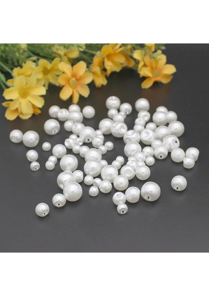 12 mm Tarzı Lot Karışımı Boyut 4 Yan Delik Beyaz Renk Inci Düğmeler Giysi Dikiş Aksesuarı El Sanatları Dekoratif Tokalı Düğmeler Dikiş Düğmesi (Yurt Dışından) fırsatları