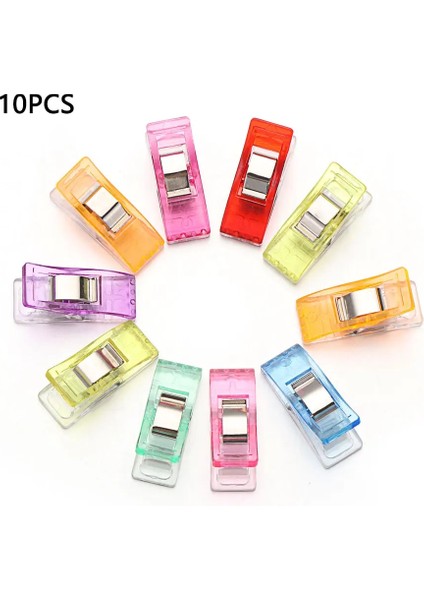 10 Adet Tarzı Pcs Çok Işlevli Dikiş Konfeksiyon Klip 5d Elmas Boyama Klipleri Boyama Tutmak Için Tuval Sabit Kumaş Kör Klipler (Yurt Dışından)