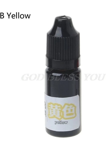 No.4 Tarzı 10ML Epoksi Alay Sıvı Renklendirici Boya Mürekkep Difüzyon Reçine Takı Yapımı (Yurt Dışından)