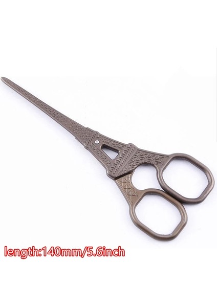 140 mm 5.6 Inç Stili Çapraz Dikiş Retro Vintage Antik Ince Dikiş Kuyruk Nakış El Sanatları Dıy Ev Kumaş Kesim Trim Kesme Dıy Aracı (Yurt Dışından)