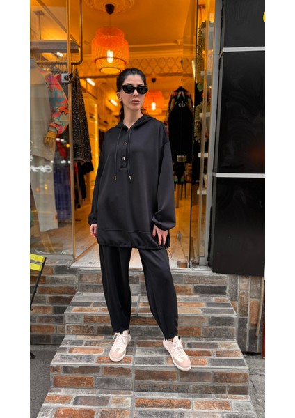 34476 Çıtçılı Sweat Sweat-Siyah modelleri