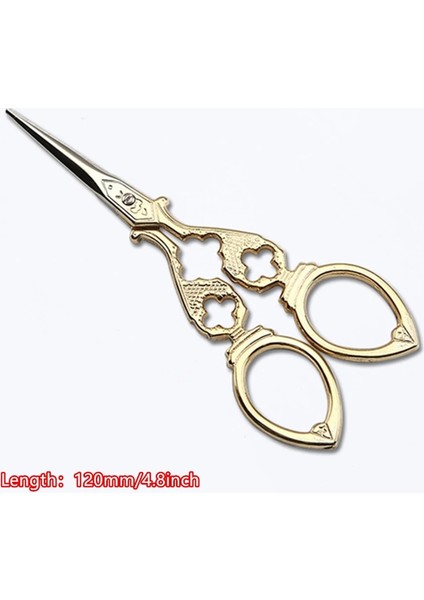 Koyu Haki Stili Alaşım Vintage Çiçek Patterors Terzi Erik Çiçeği Kuyruk Antika Dikiş Ors Iğne Bıçağı Için (Yurt Dışından)