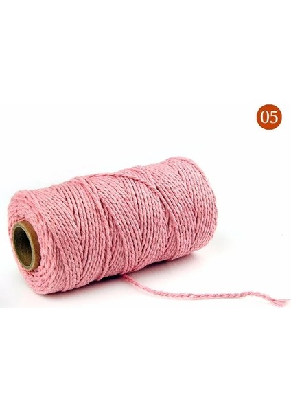 No.5 Tarzı Pamuklu Ip Pamuklu Kordon Fırıncılar Sicim Ip Kordon Şişesi Hediye Kutusu Dekor El Sanatları (Yurt Dışından)