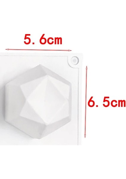Mum Kalıp Stili Mum Yapımı Için Yaratıcı Geometrik Şekil Mum Kalıpları Yeni Mum Diy Kalıp Aromaterapi Mum Alçı Pişirme Silikon Kalıp (Yurt Dışından)