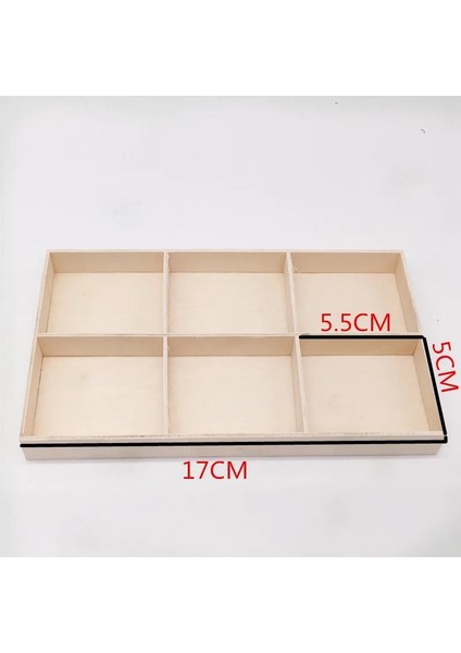 B Tarzı Ahşap Çekmece Organizatör Masa Organizatör Bölünmüş Saklama Kutusu Küçük Öğeler Için Ekran Tepsisi Minyatür Bitki Takı Craft Kırtasiye (Yurt Dışından)