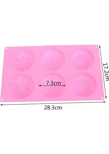 Çiçek Stili 1 Adet Bal Arısı Silikon Sabun Kalıbı Diy El Yapımı El Sanatları 3D Sabun Kalıbı Silikon Dikdörtgen 6 Formları Sabun Yapımı Için Sabun Kalıpları (Yurt Dışından)